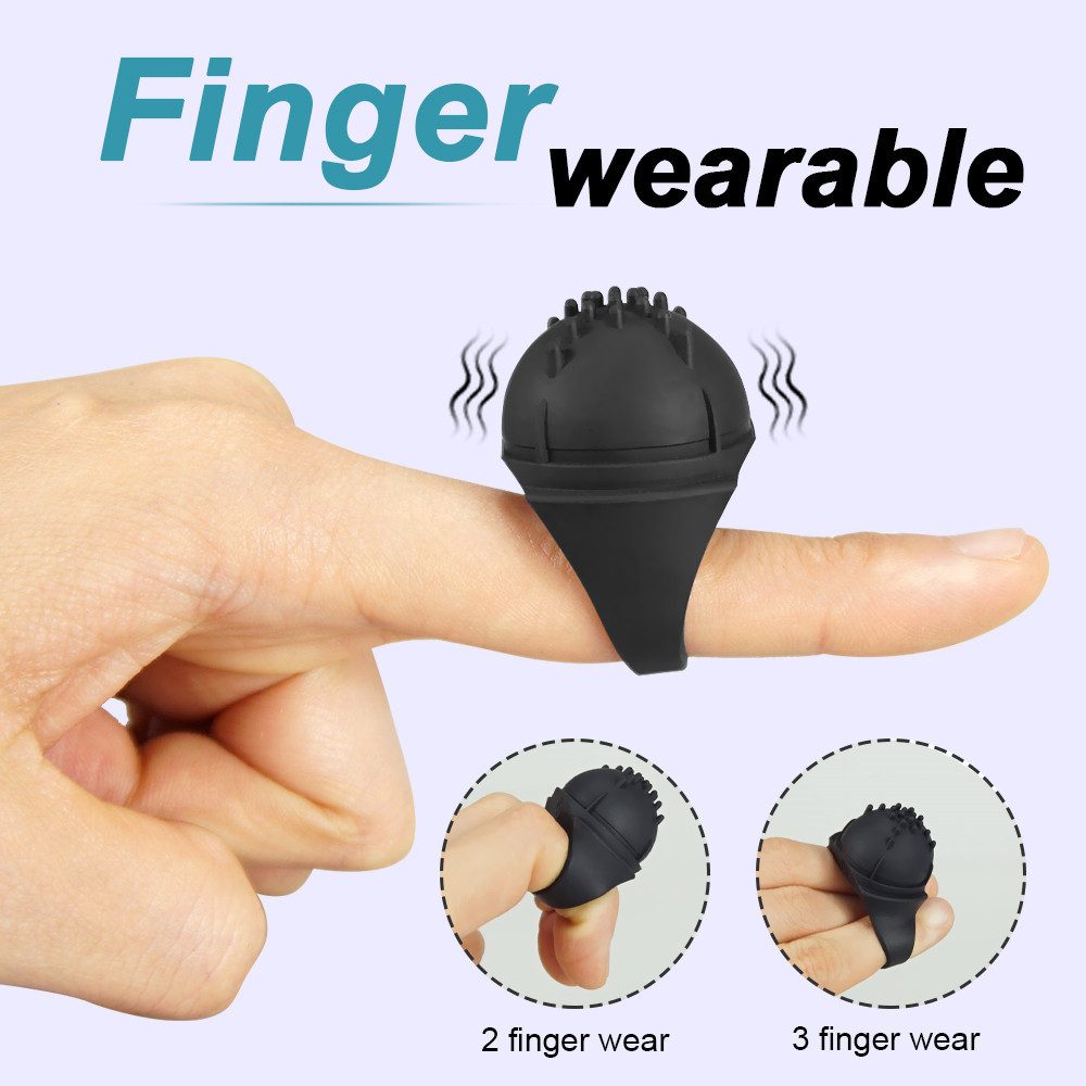 Finger Vibrator – Black