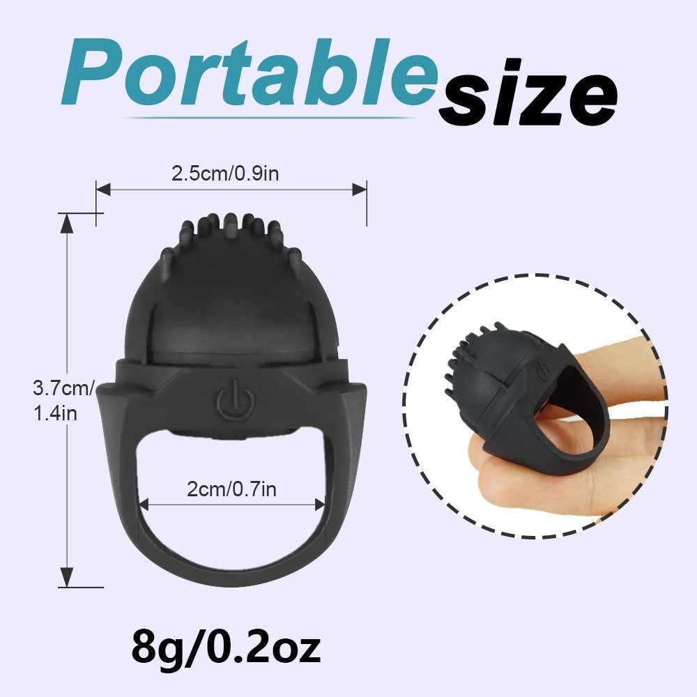 Finger Vibrator – Black