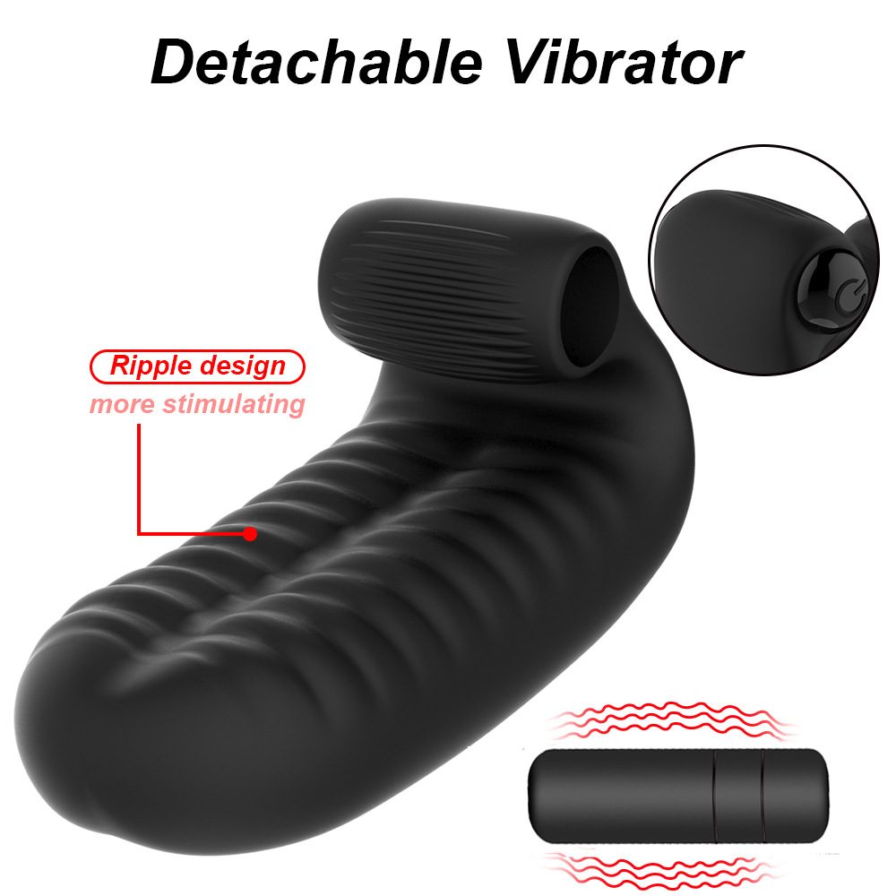Vibrating Silicone Finger Vibrator