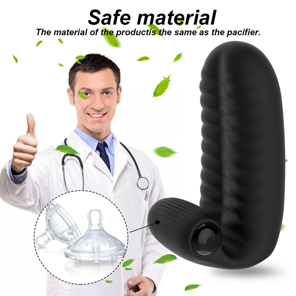 Vibrating Silicone Finger Vibrator
