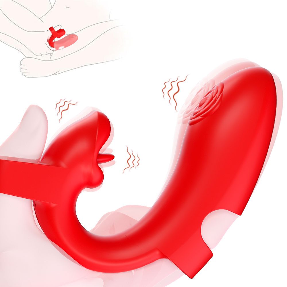 Vibratore da dito (11.2 × 9.6 × 3.3 cm)