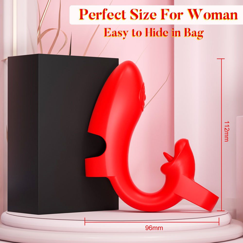 مهتز للأصابع (11.2 × 9.6 × 3.3 cm)