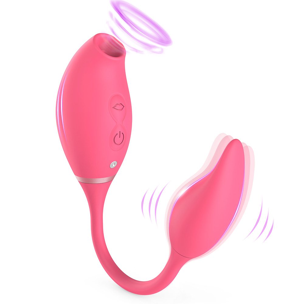 Twin Double Vibrator – Red or purple