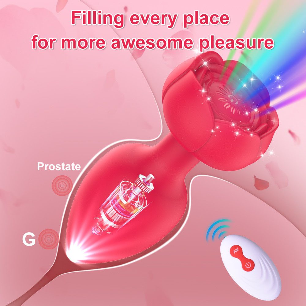 Anal Vibrator in Silicone & ABS