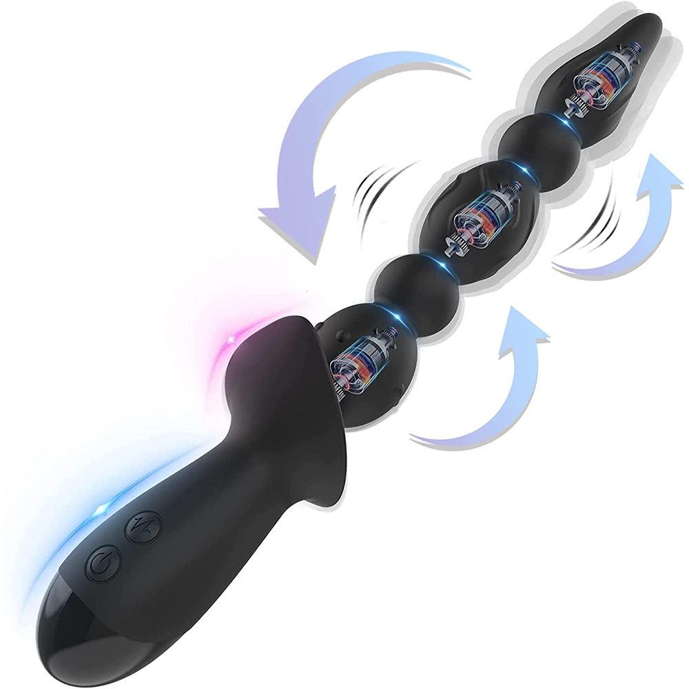 Vibrateur anal – Noir