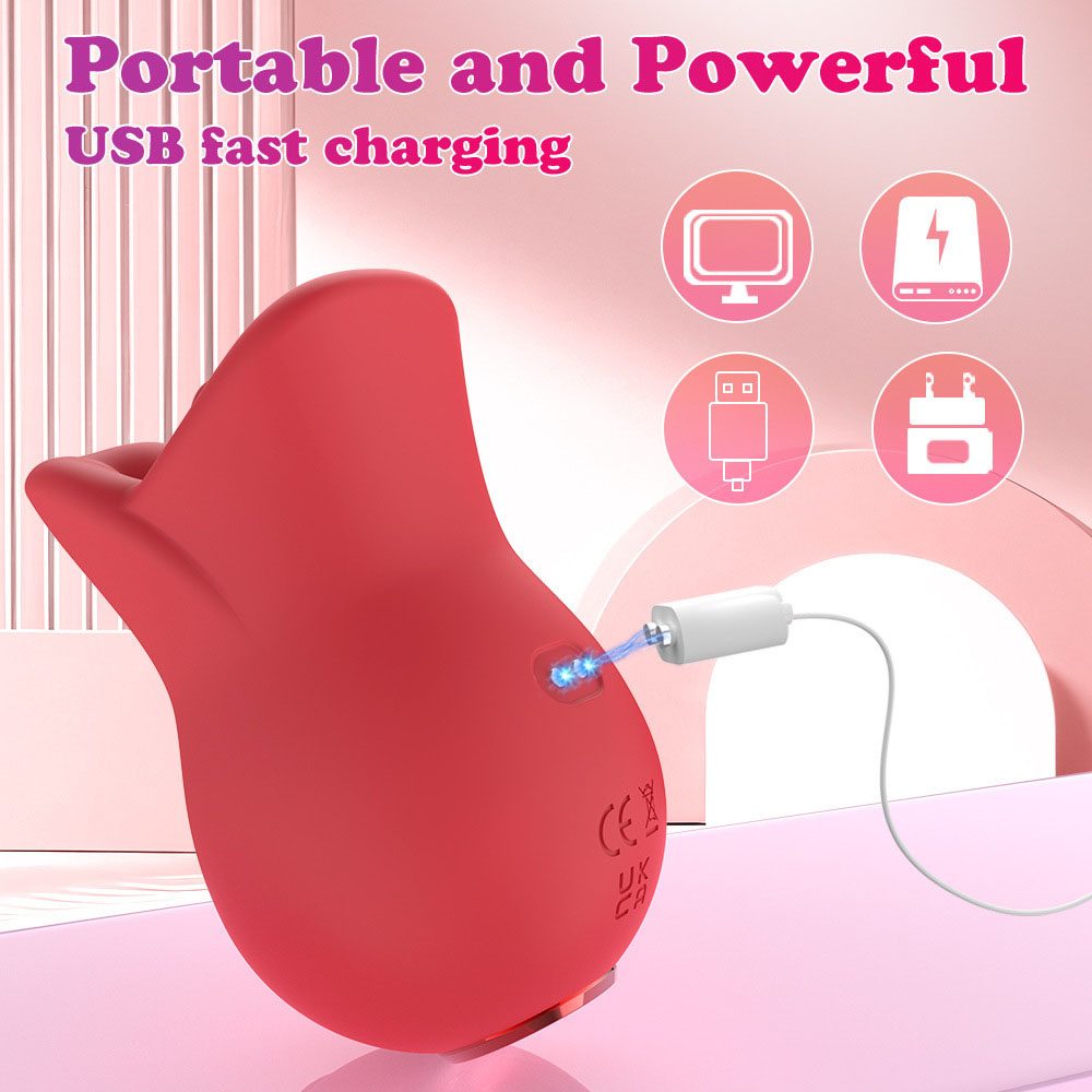 Tongue Vibrator – Red or Pink