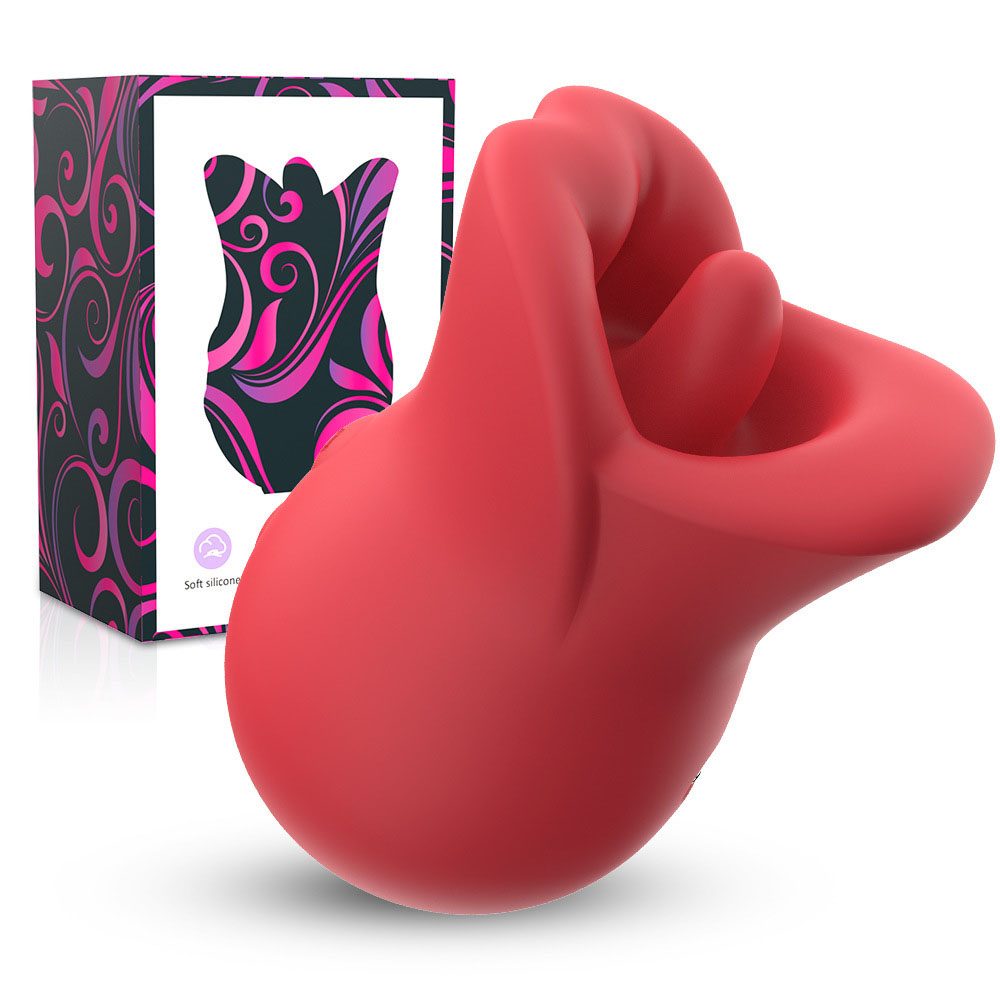 Tongue Vibrator – Red or Pink