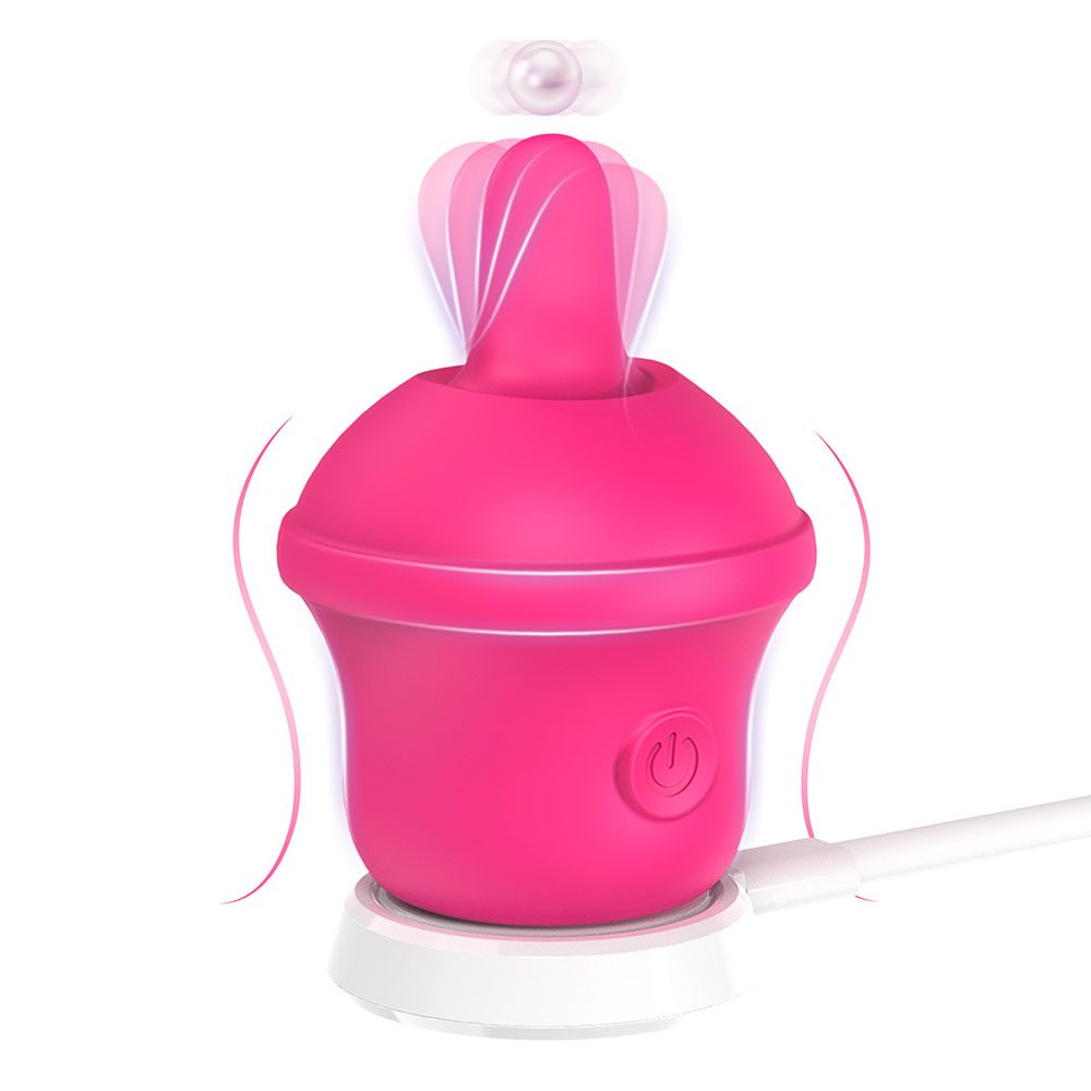 Leckender Zungenvibrator (9.6 × 6.1 cm)