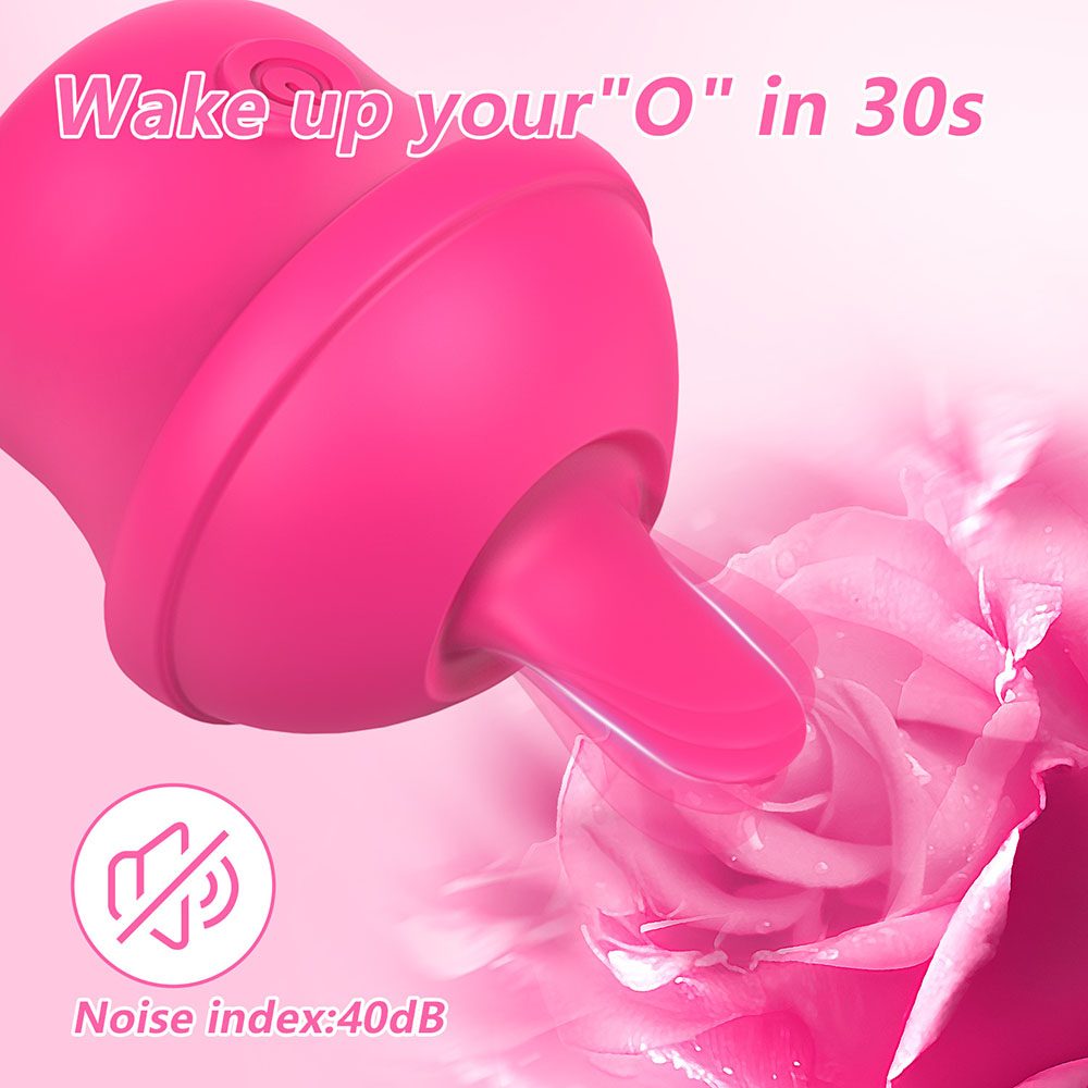 Tongue Licking Mini Vibrator Clitoral
