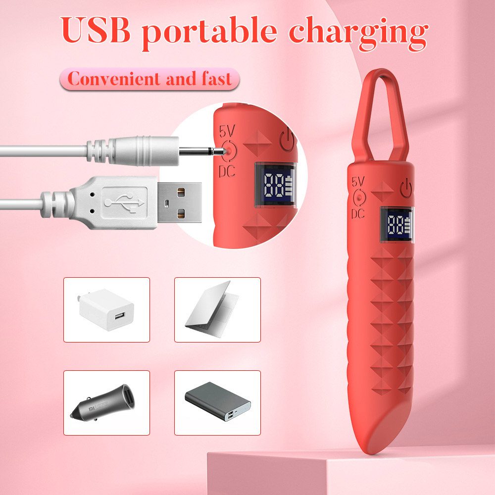 Bullet Vibrator in Silicone & ABS