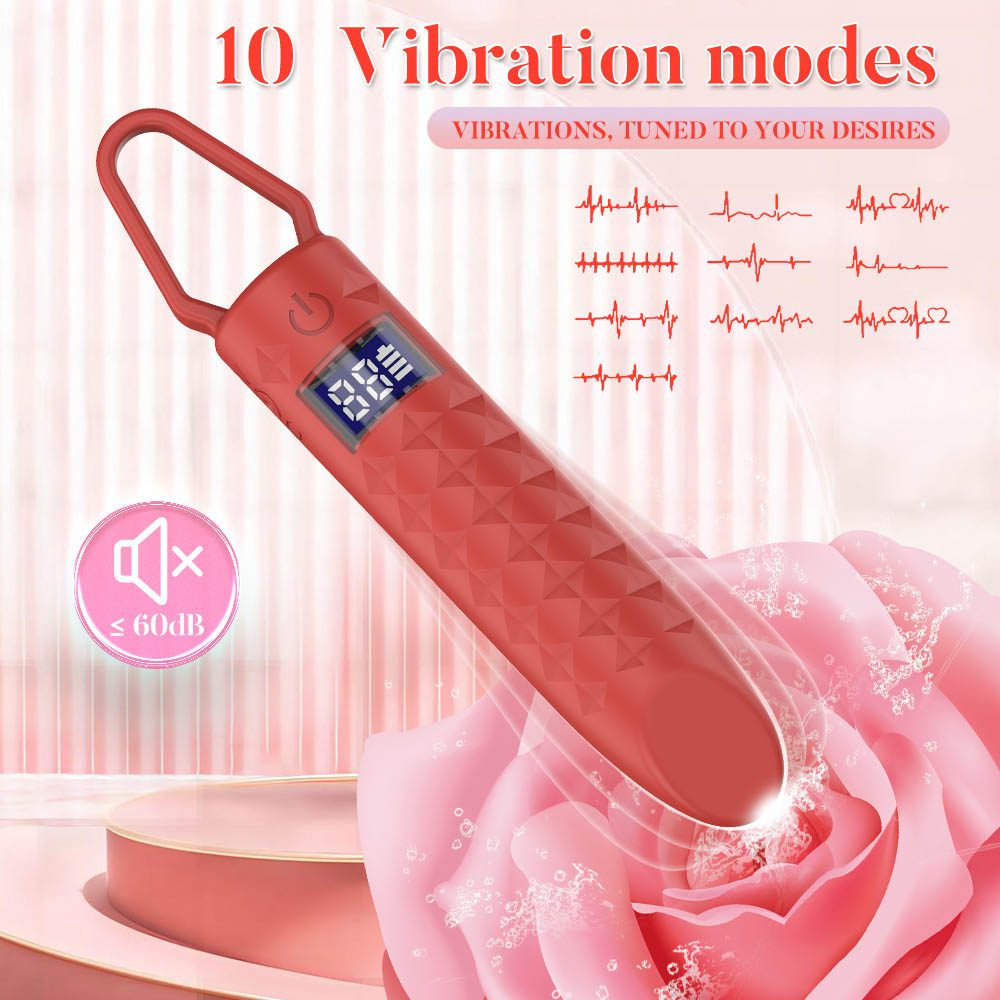 Bullet Vibrator in Silicone & ABS