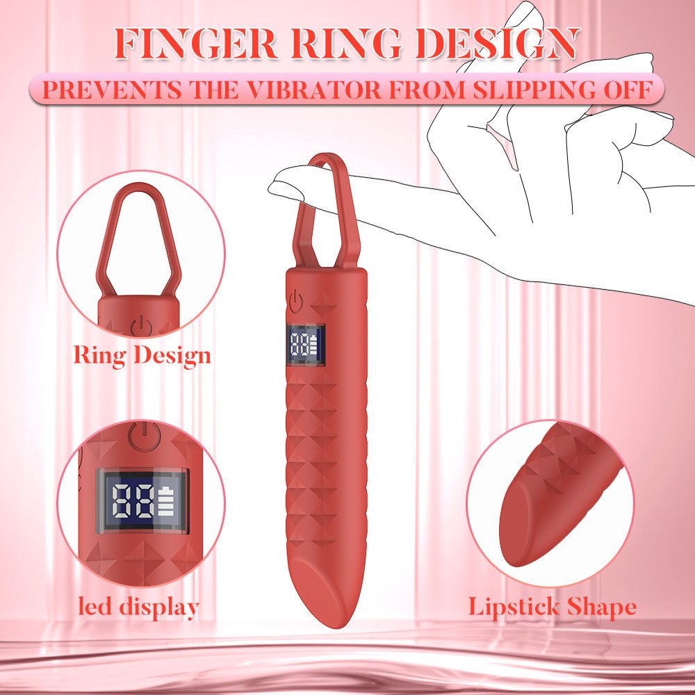 Bullet Vibrator in Silicone & ABS