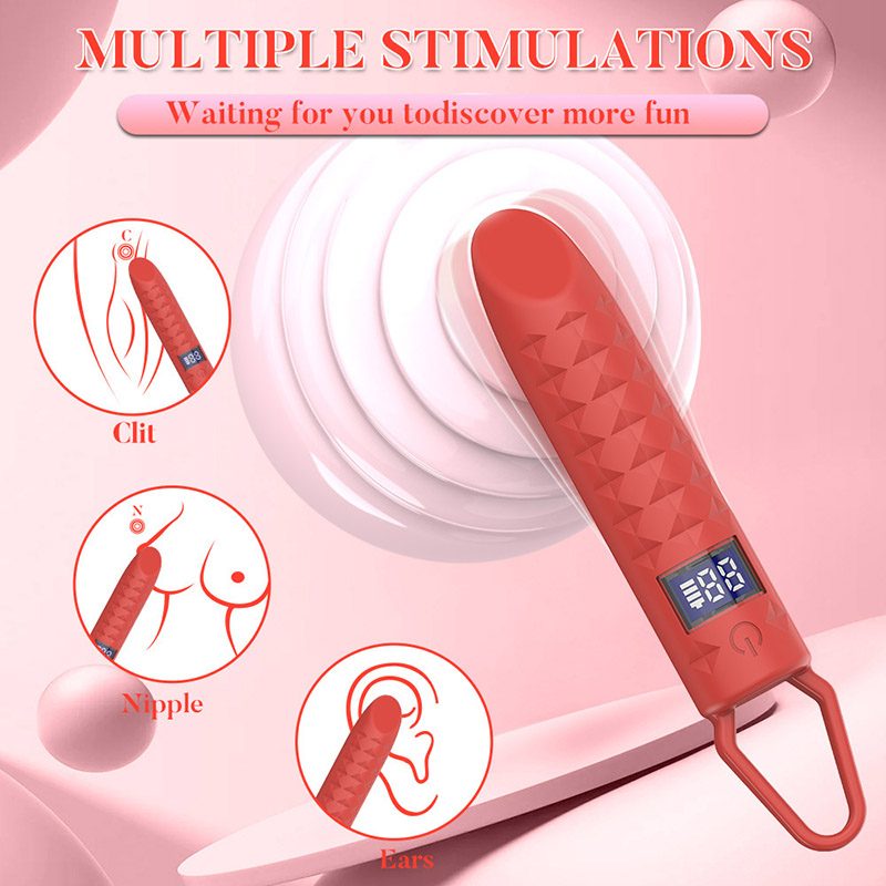 Bullet Vibrator in Silicone & ABS