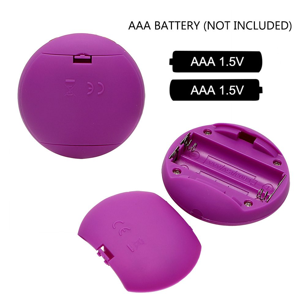 Wireless Remote Control Egg Vibrator in Silicone & ABS