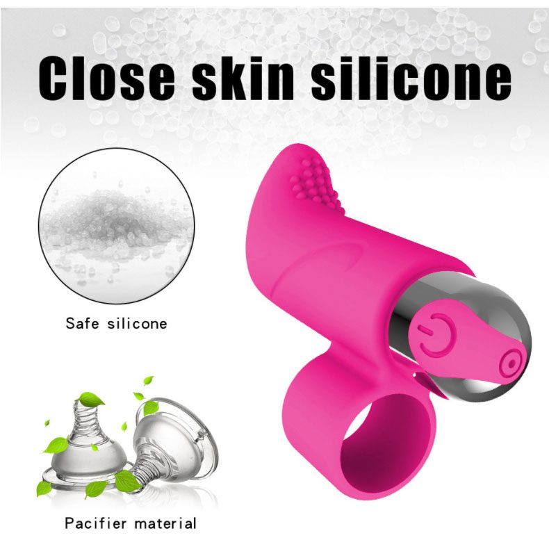 Silicone Finger Vibrator