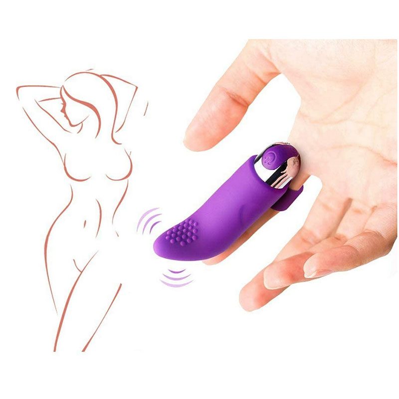 Silicone Finger Vibrator