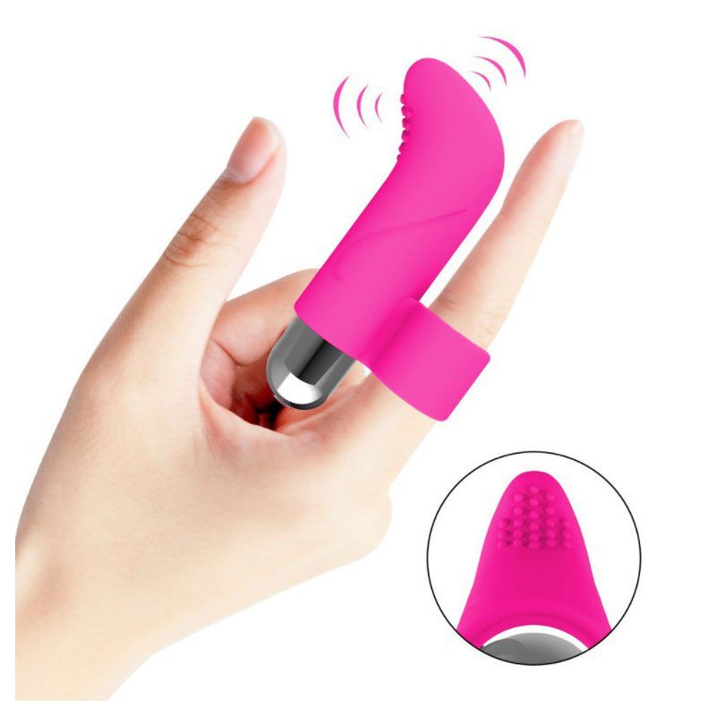 Silicone Finger Vibrator