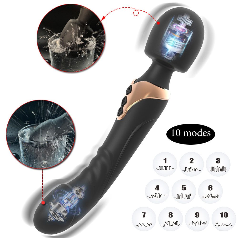 Twin Double Vibrator (16 × 4.5 × 6 cm)