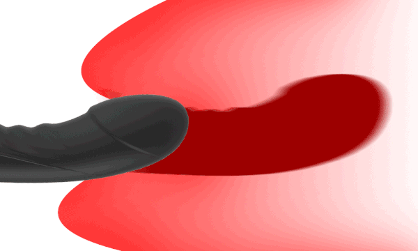 Twin Double Vibrator (16 × 4.5 × 6 cm)