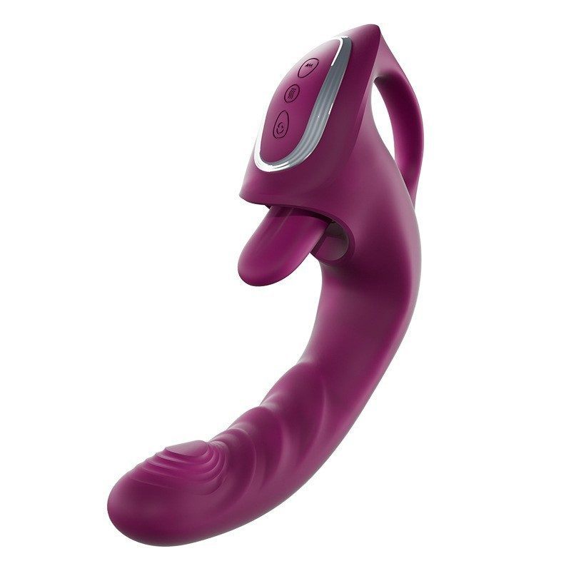 Licking Tongue Vibrator – Red or purple