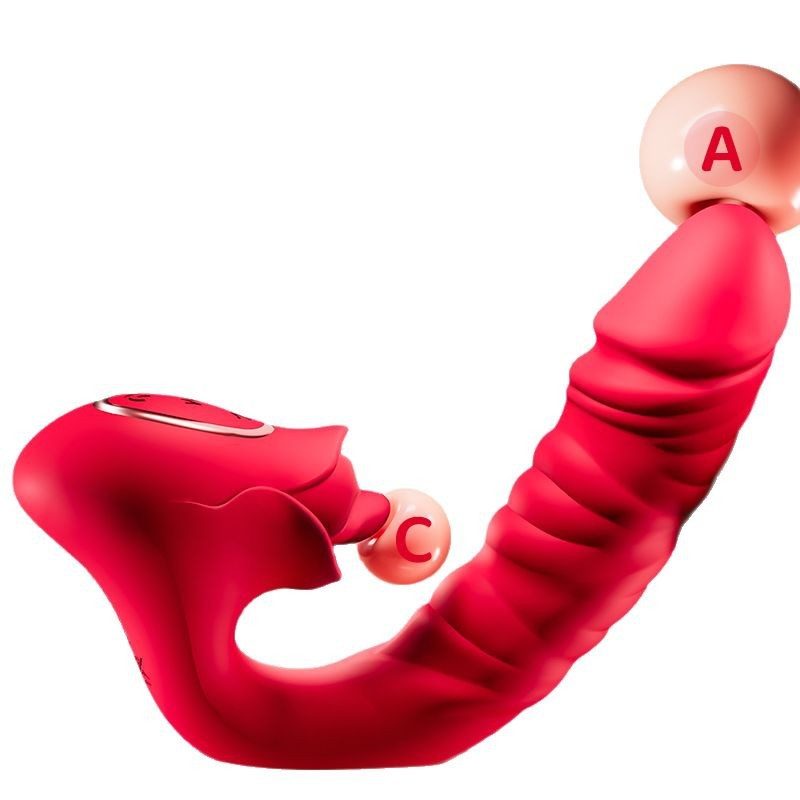 Telescopic Rose Vibrator