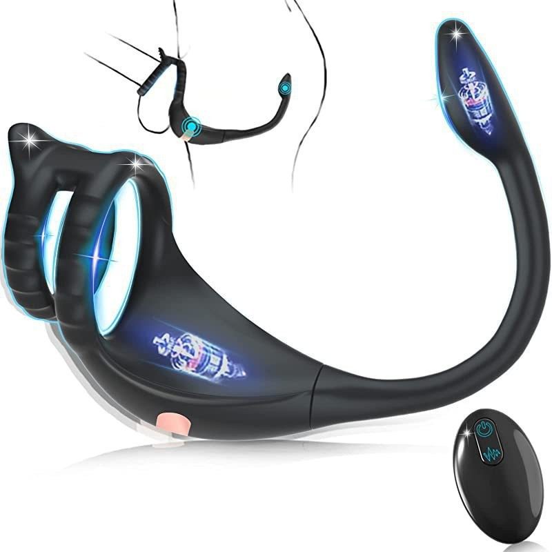 Vibrating Anal Cock Ring