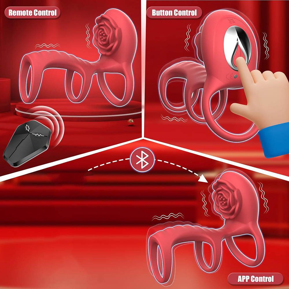 Penis Cock Ring in Silicone & ABS