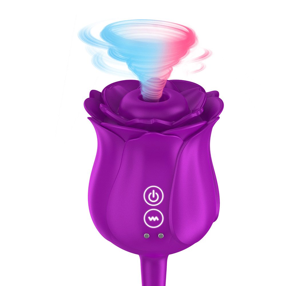 Rose Suction Vibrator