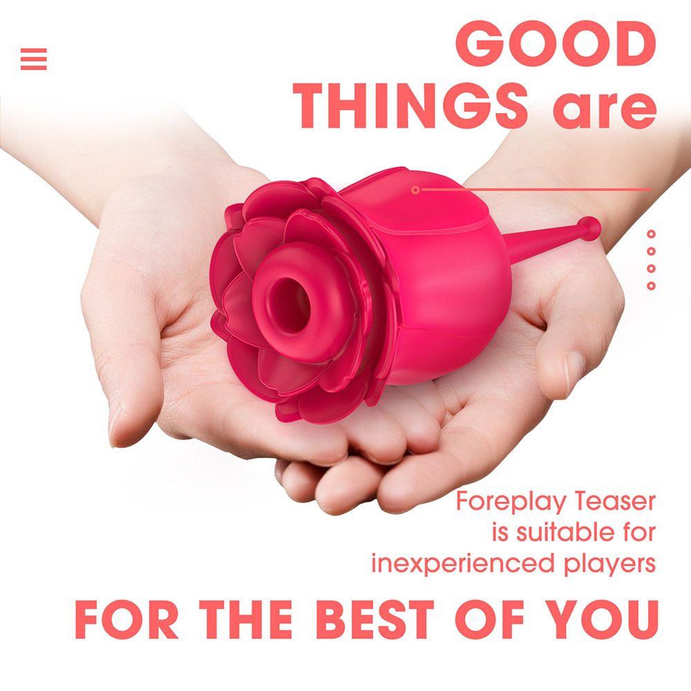 Rose Suction Vibrator