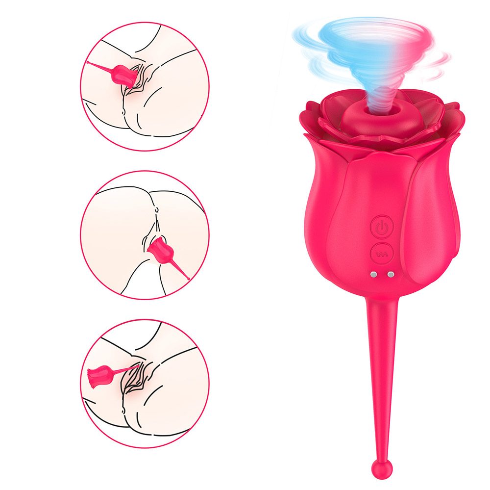 Rose Suction Vibrator