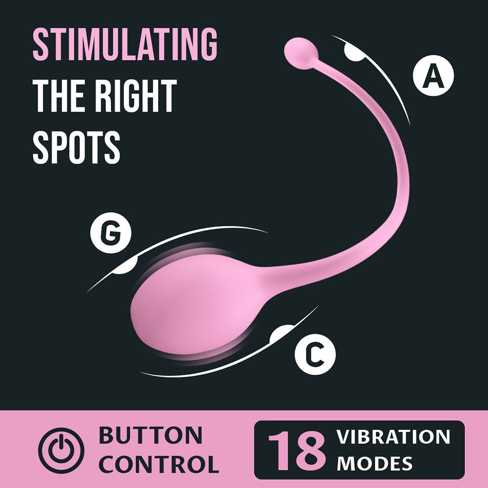Egg Vibrator – White or Pink