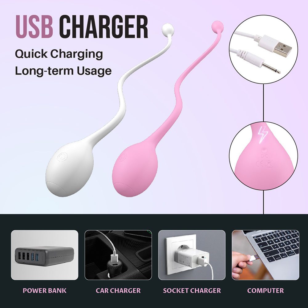 Egg Vibrator – White or Pink