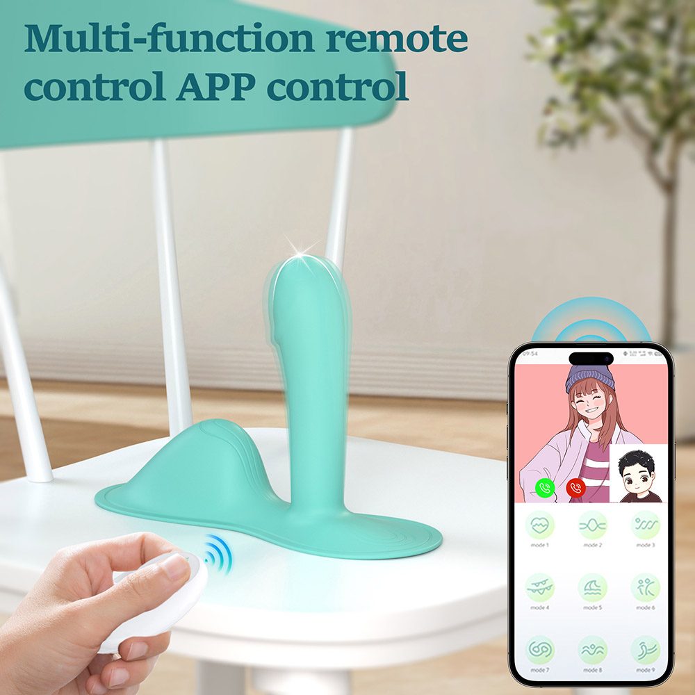 App-controlled Remote Control Egg Vibrator in Silicone & ABS