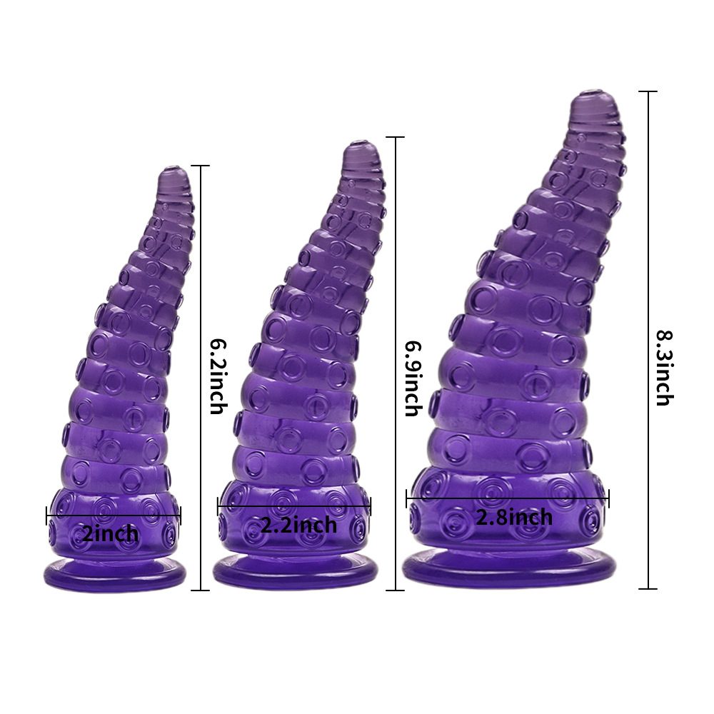 Anal Dildo in Silicone & ABS