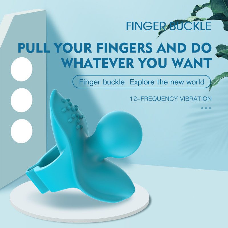 Finger Vibrator (8.3 × 4.5 cm)