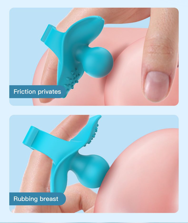 Finger Vibrator (8.3 × 4.5 cm)