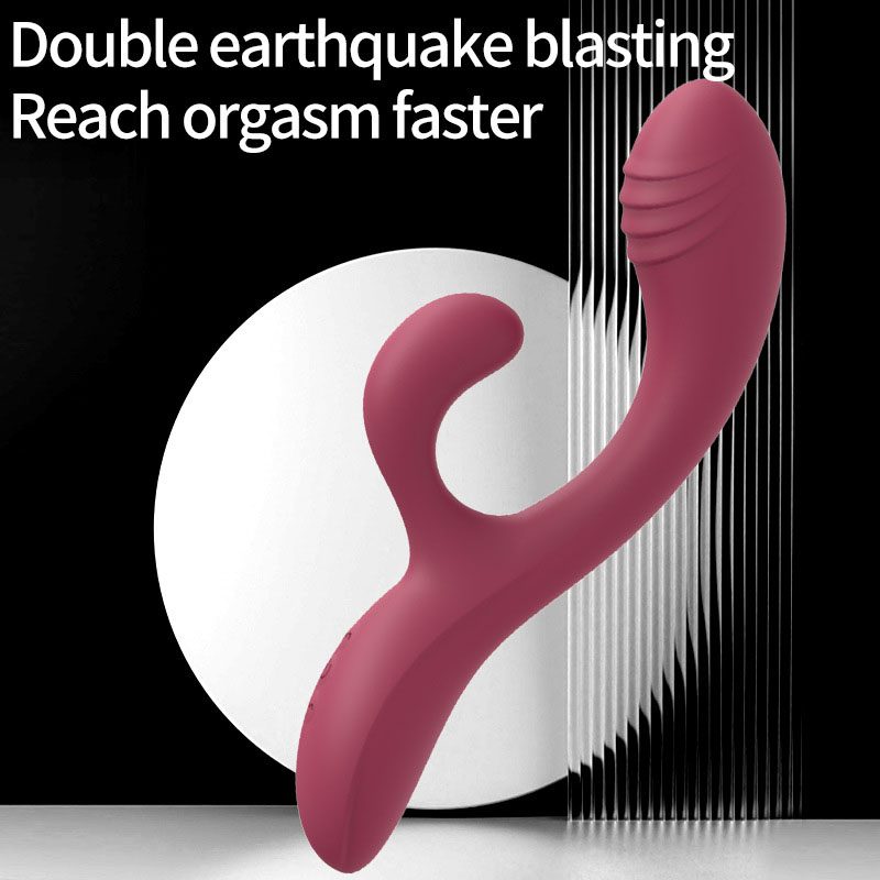 Rabbit Vibrator – Wine Red or Black