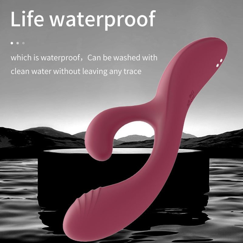 Rabbit Vibrator – Wine Red or Black