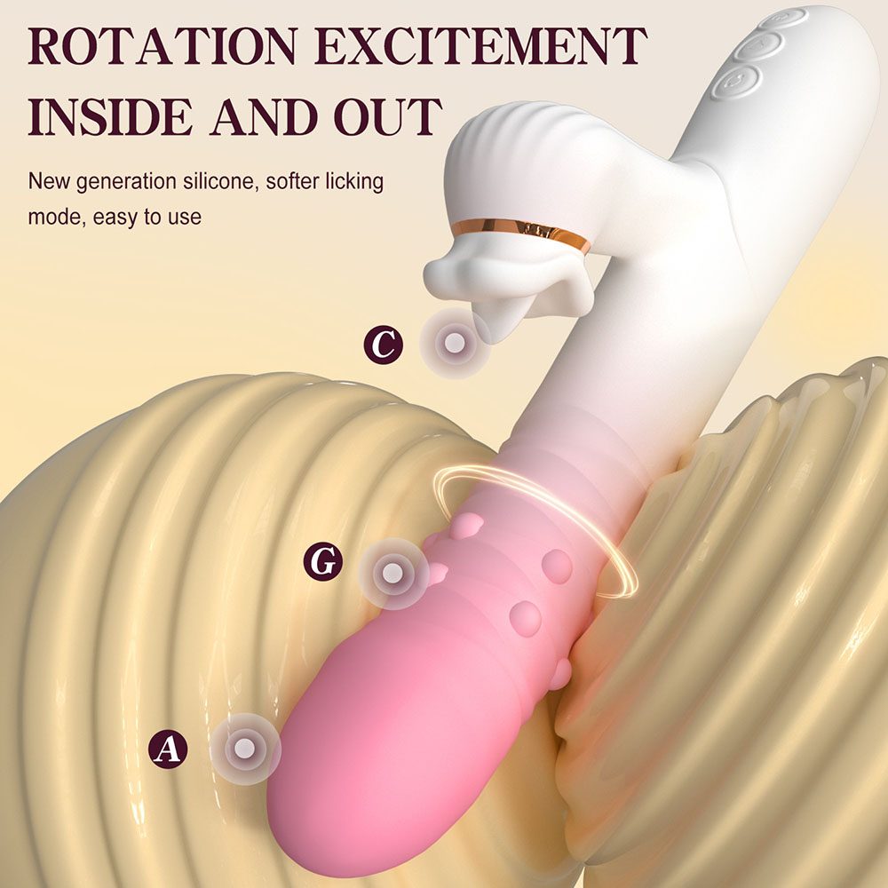 Rabbit Vibrator (23.50 × 3.80 × 8 cm)