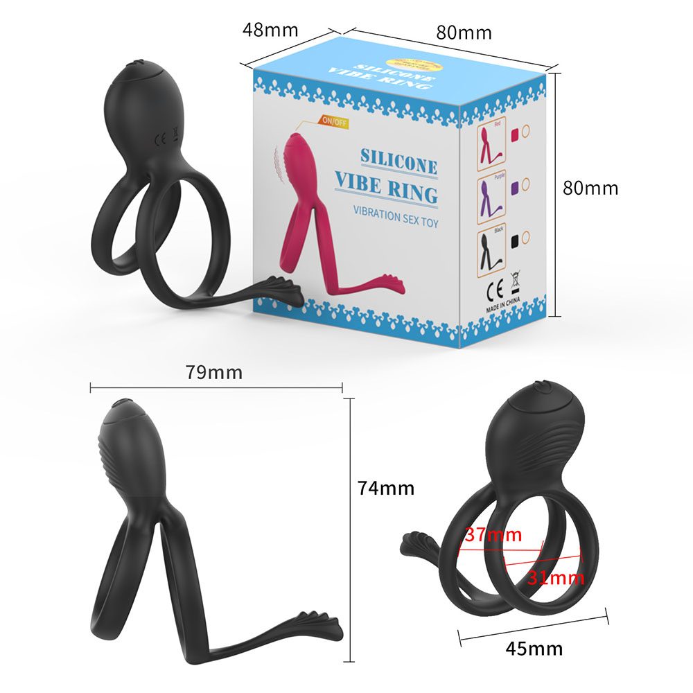 Vibrating Cock Ring (7.9 × 7.4 cm)
