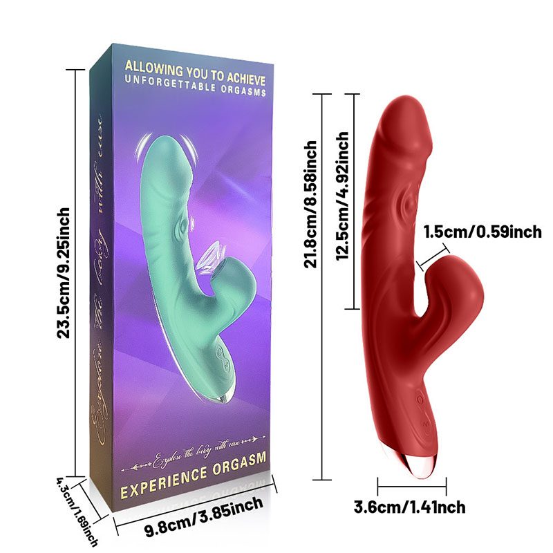Suction Rabbit Vibrator – Red