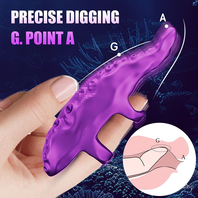 Finger Vibrator – Purple
