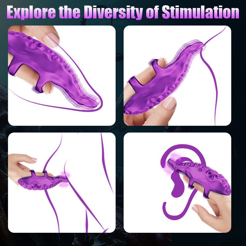 Finger Vibrator – Purple
