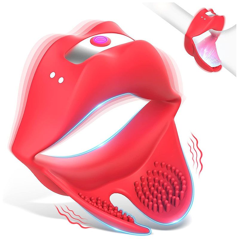 Vibrating Mouth Cock Ring