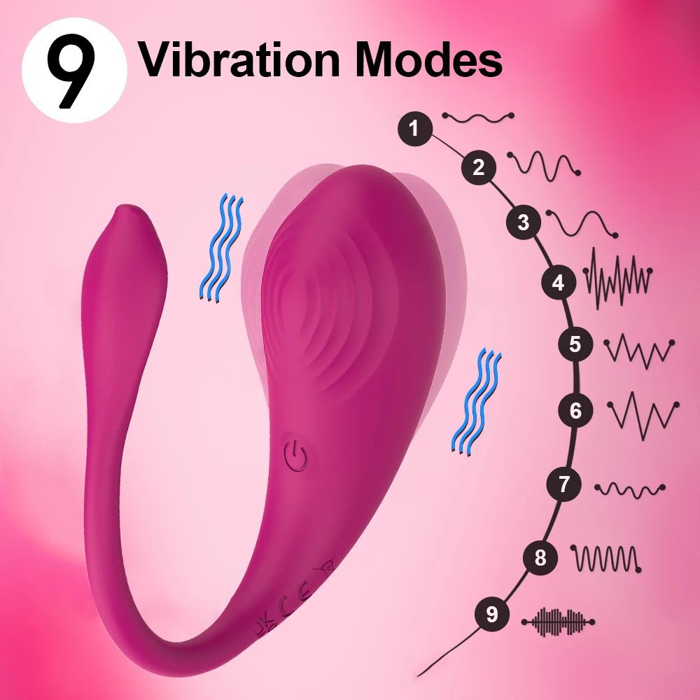 Vibratore a uovo delfino punto G