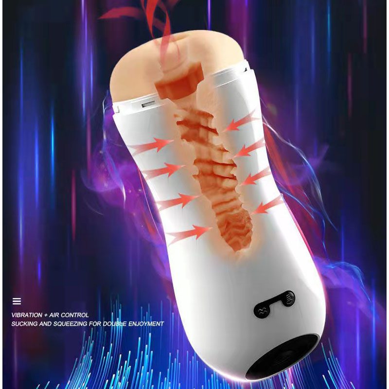 Suction Vibrating Masturbator