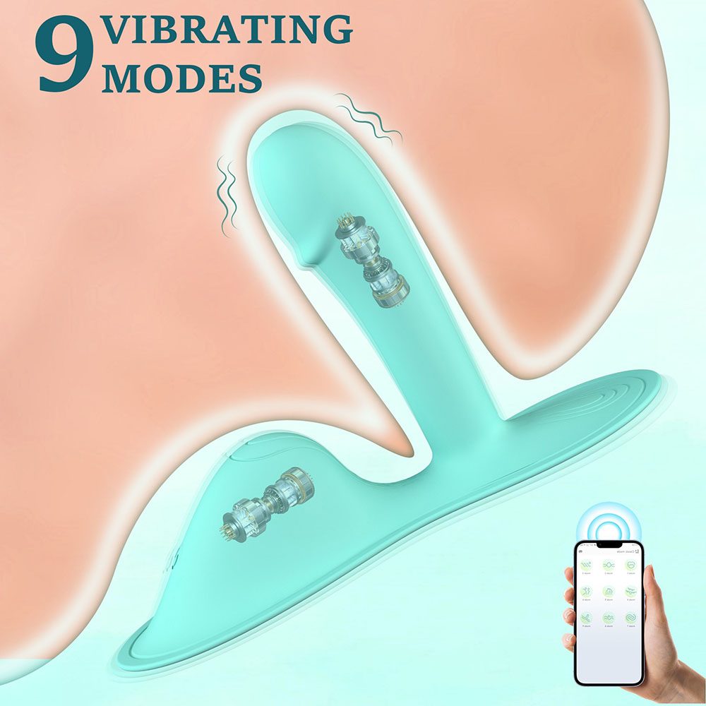 Wearable Vibrating G-spot Vibrator in Silicone & ABS