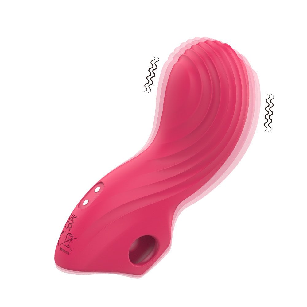 Vibratore per dito – Rosso rosa o viola