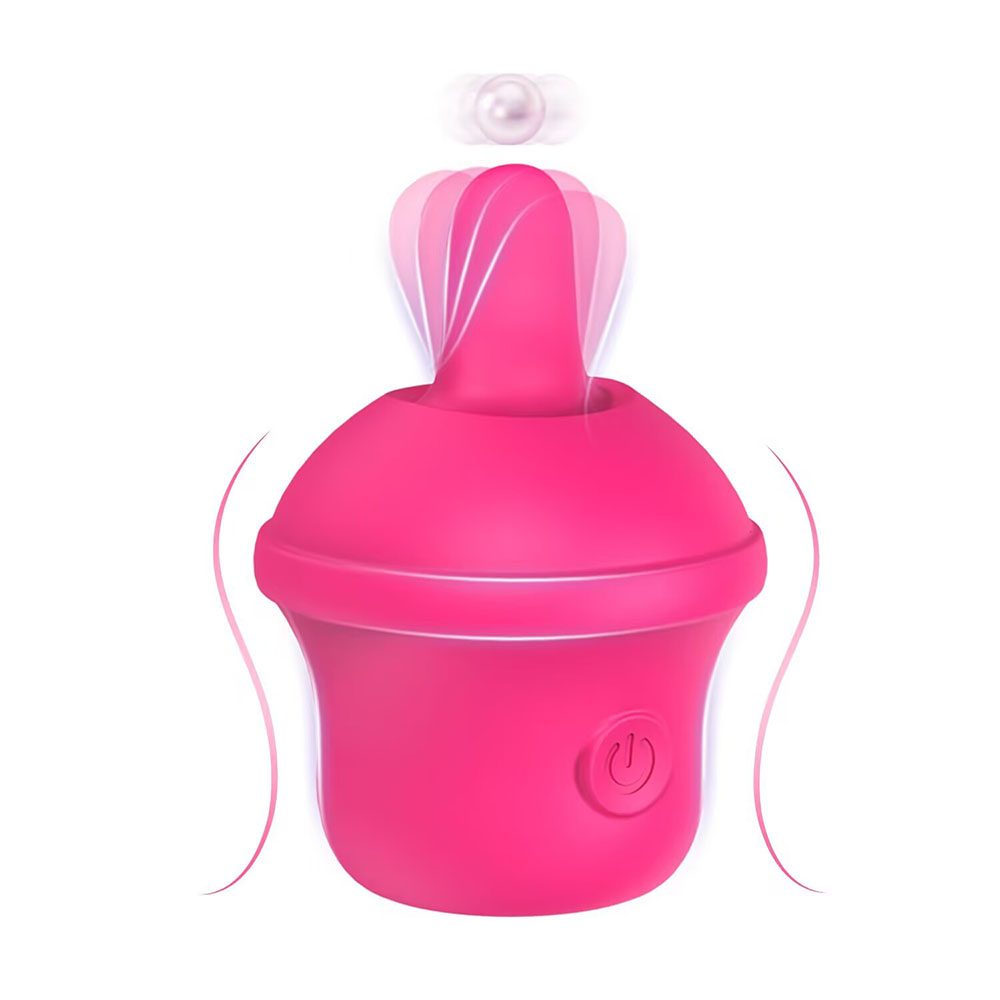 Tongue Licking Mini Vibrator Clitoral