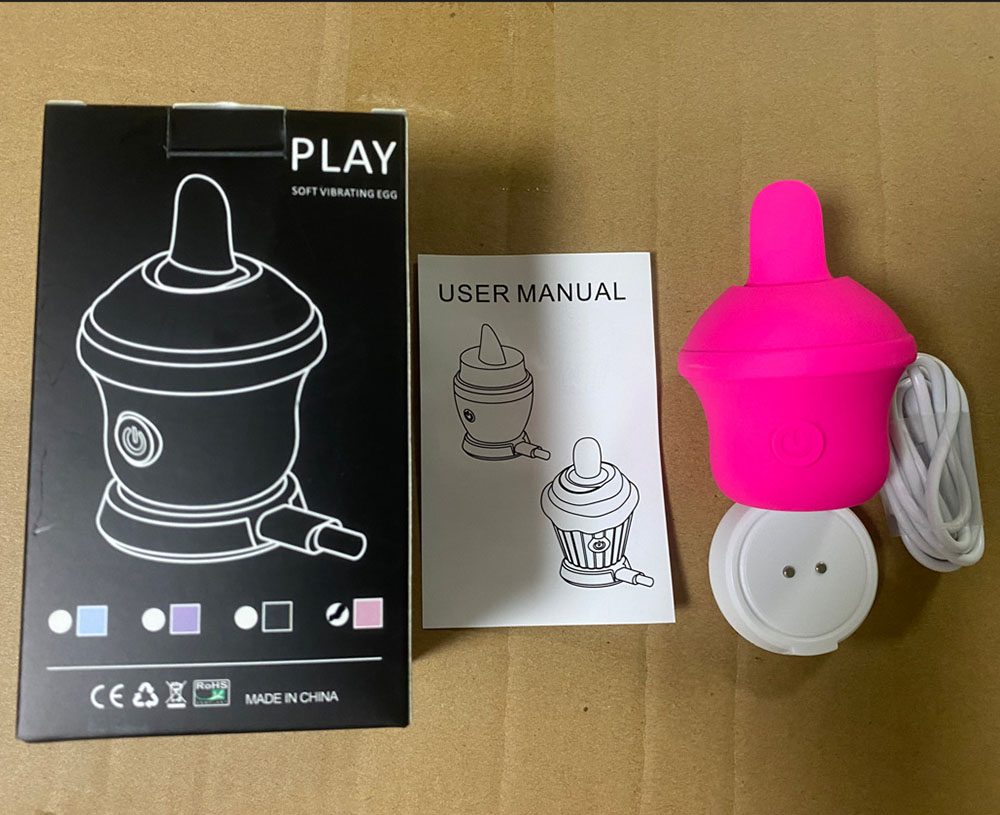 Tongue Licking Mini Vibrator Clitoral